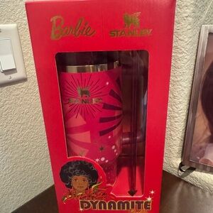 Limited edition Stanley Barbie Tumbler with Dynamite Design
